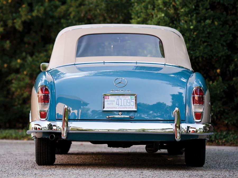  Mercedes-Benz 220 S Cabriolet 1958 года  (фото 36 из 49)